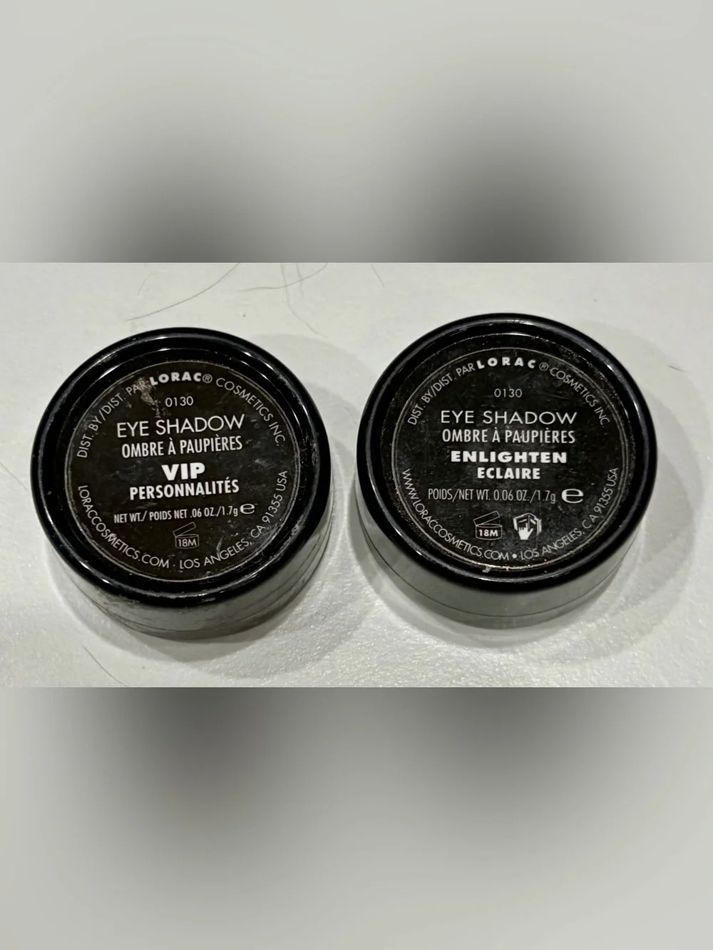 LORAC Shimmer Eyeshadow Duo - VIP  & Enlighten
